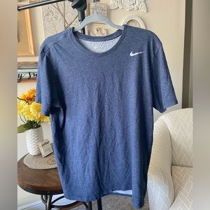 Blue Nike Dri Fit Athletic Cut - Large